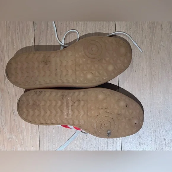 Adidas Samba Red and White Sneakers - Picture 7 of 8